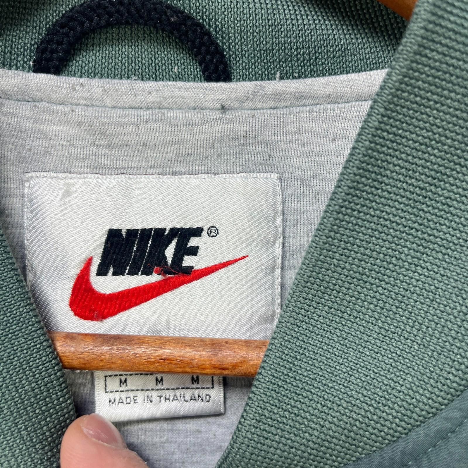 Nike Vintage 90s Nike Bomber Windbreaker Jacket Medium Swoosh Size US M / EU 48-50 / 2 - 4 Thumbnail