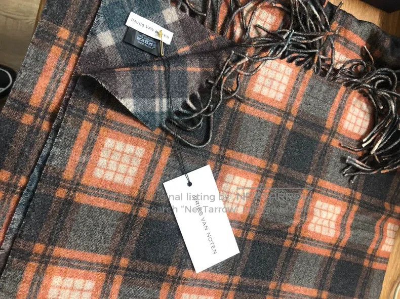 Dries Van Noten Dries Van Noten Wool Scarf Size ONE SIZE - 1 Thumbnail