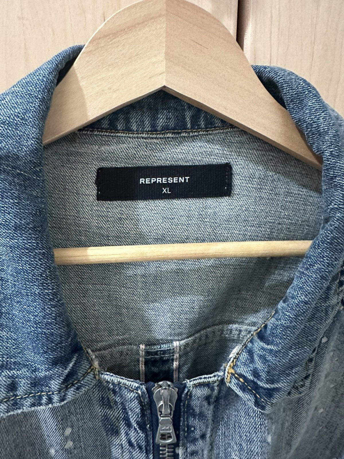 Represent Clo. Selvedge Denim Jacket - New Breed Size US XL / EU 56 / 4 - 4 Thumbnail