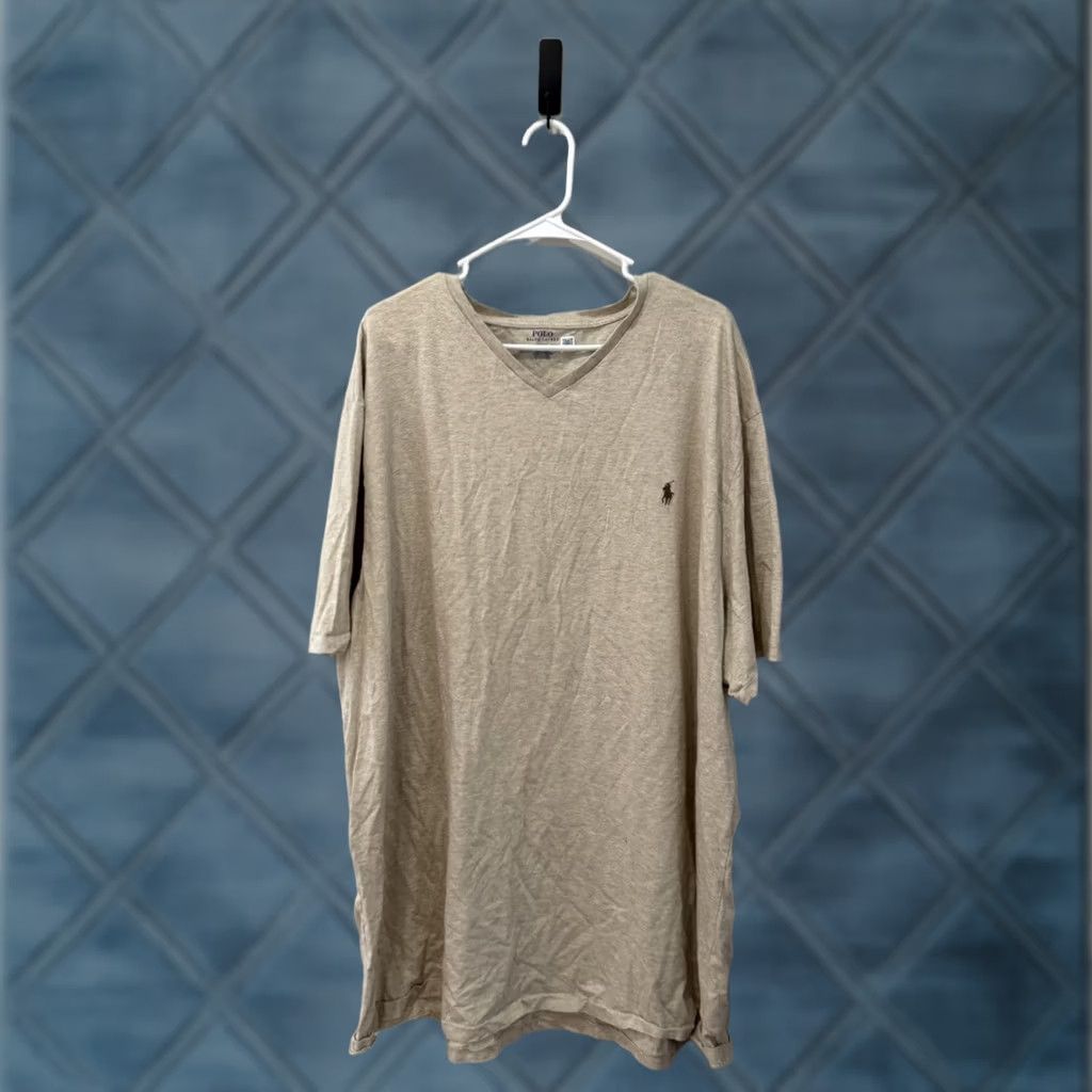 Ralph Lauren Ralph Lauren Men's 4XLT Beige T Shirt Size US XXL / EU 58 / 5 - 1 Thumbnail