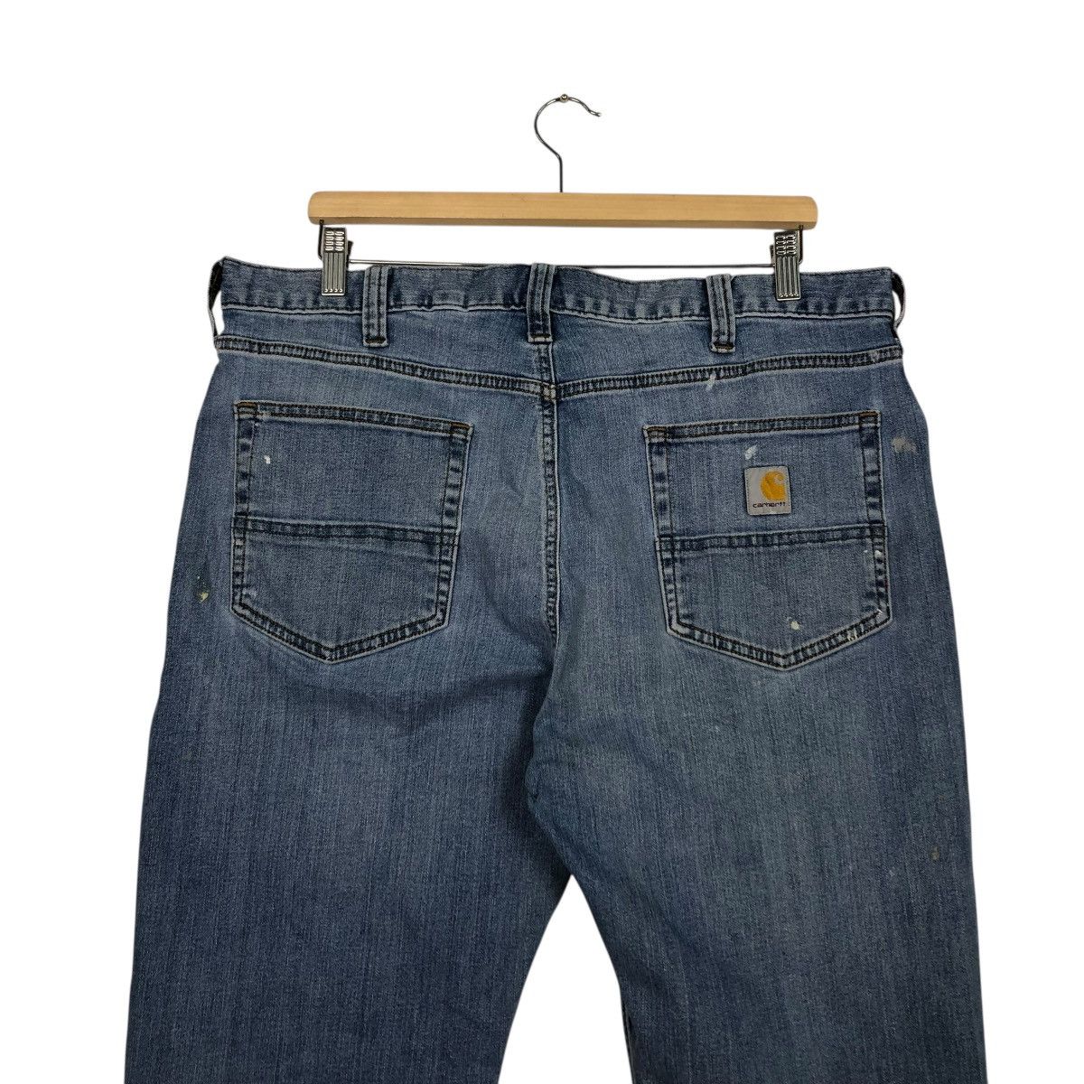 Carhartt 🔥CONSTRUCTION DESIGN VINTAGE CARHARTT DISTRESSED RUGGED FLEX Size US 36 / EU 52 - 11 Thumbnail