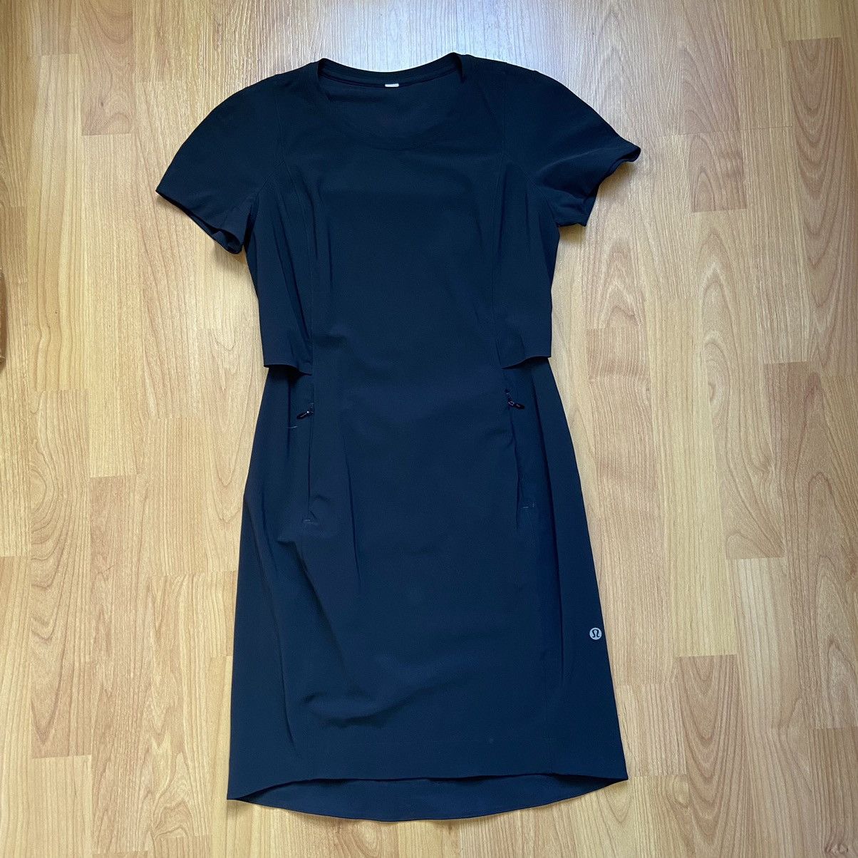 Lululemon Athletica Women's Black Logo Dress Size 4