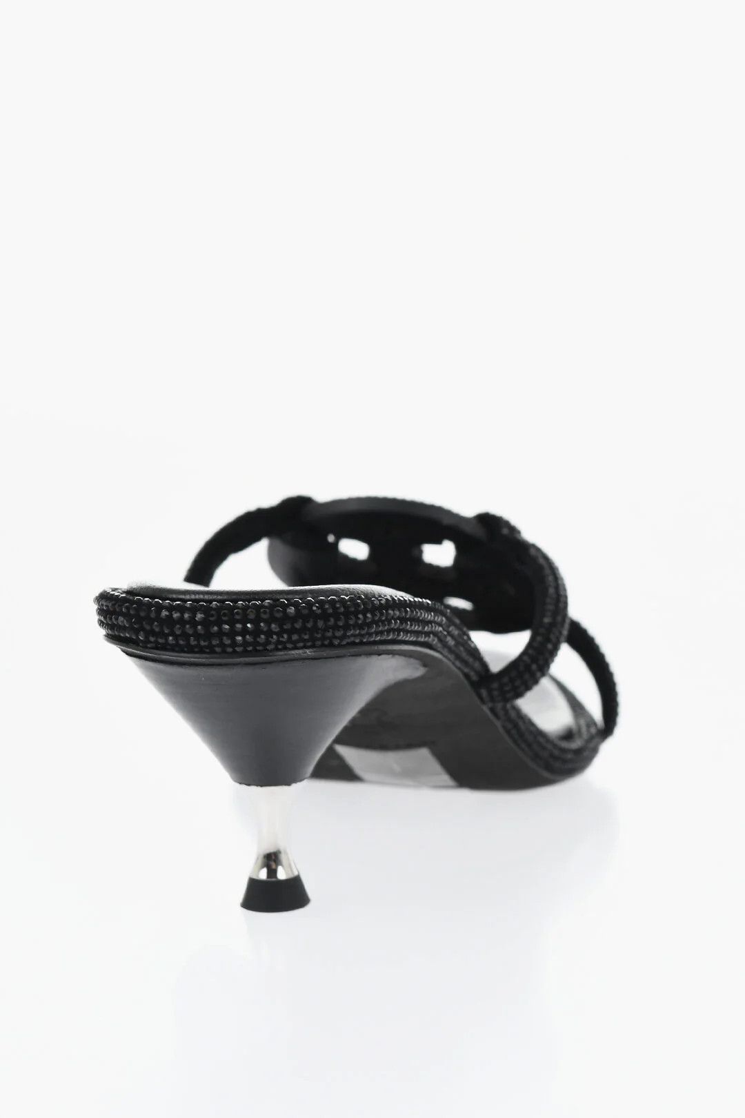Tory Burch og1mm0426 Rhinestones Sandals in Black Size US 10 / IT 40 - 2 Thumbnail