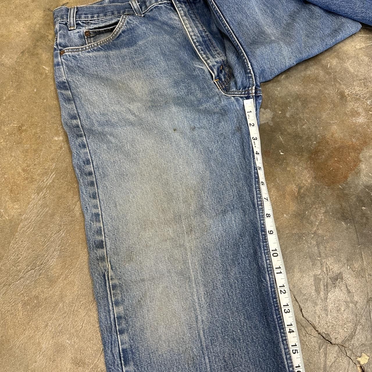 Levi's Vintage Levi’s 505 Orange Tab Blue Jeans 36 x 30 Size US 36 / EU 52 - 8 Thumbnail