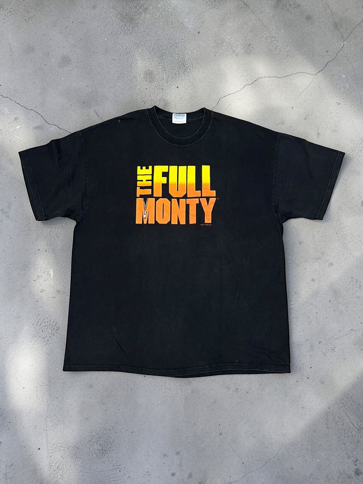 N.Hoolywood Vintage 2000 The Full Monty Movie Promo T-Shirt Size US XL / EU 56 / 4 - 2 Thumbnail