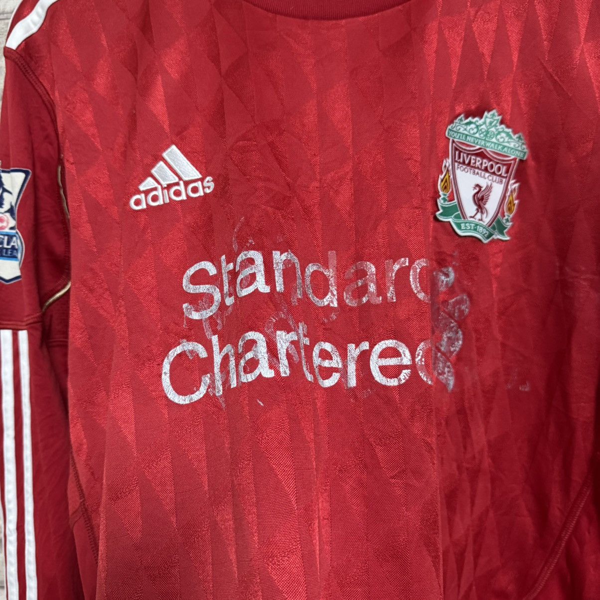 Adidas Luis Suarez Jersey Liverpool 2010 Adidas Size US L / EU 52-54 / 3 - 17 Thumbnail