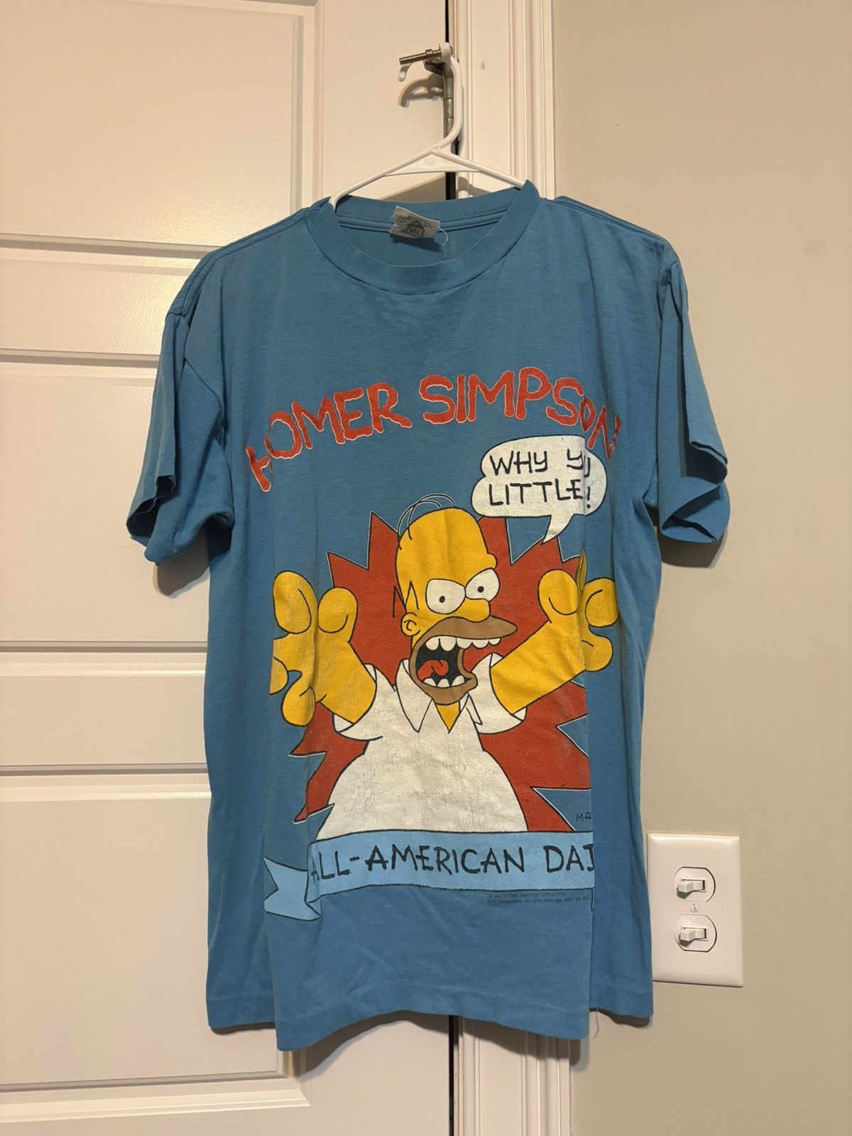 Vintage Vintage Simpsons Homer Tee Size US L / EU 52-54 / 3 - 1 Thumbnail