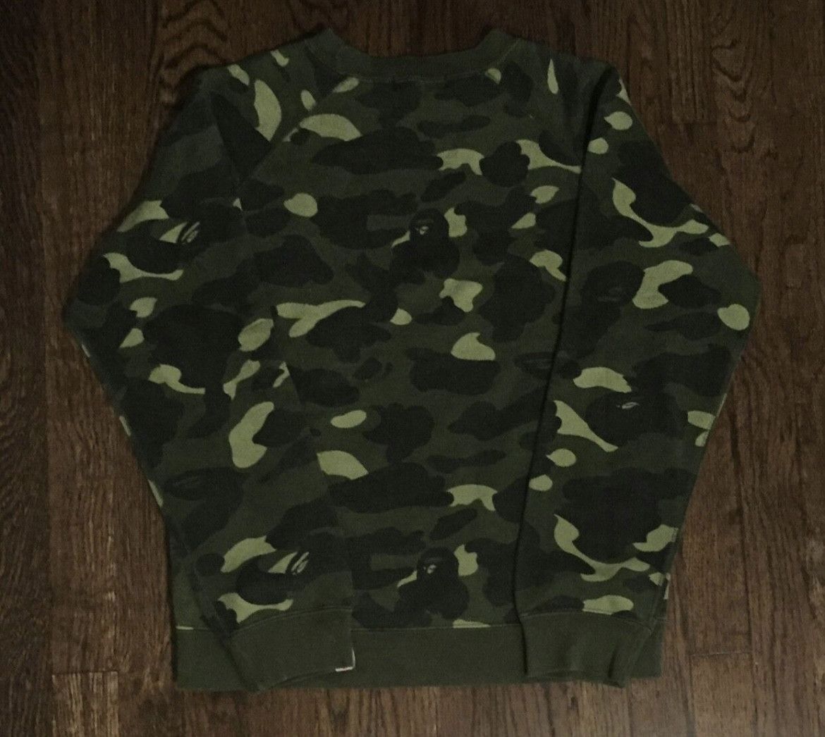 Bape Bape camo crew neck sweatshirt Size S / US 4 / IT 40 - 2 Thumbnail