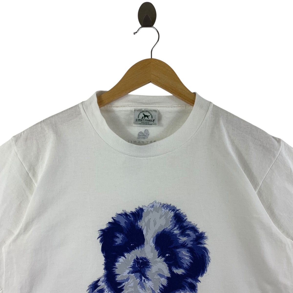 Vintage Vintage SHIH TZU dog art printed tee Size US M / EU 48-50 / 2 - 2 Thumbnail