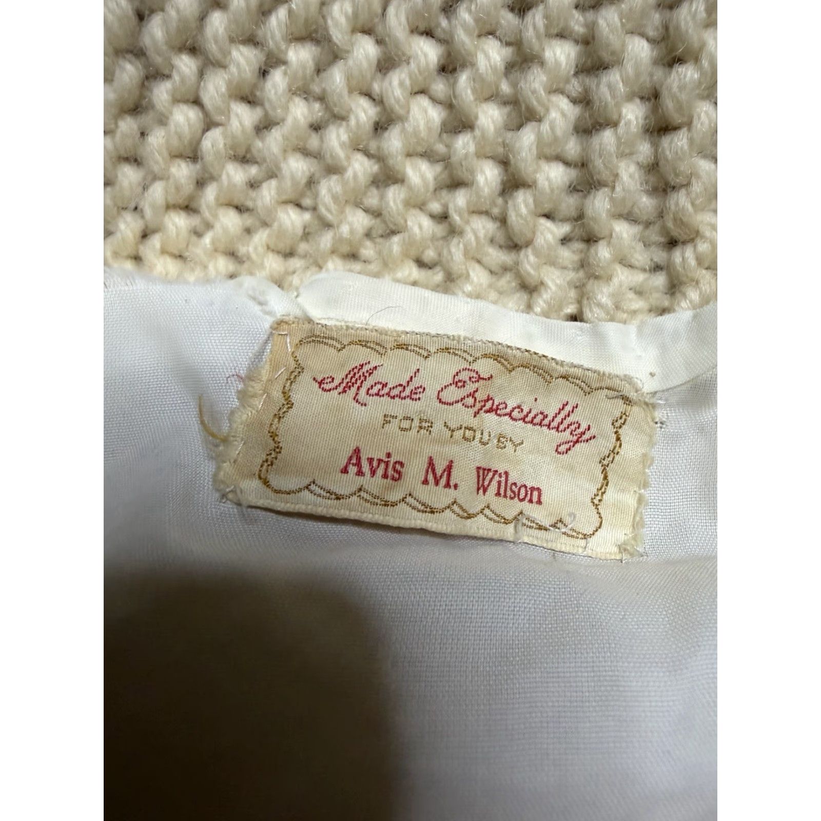 VINTAGE Cowichan Hand Knit Zip up Sweater Fishing Salmon Trout Basket M Beige 1950s Knit Rockabilly Mens