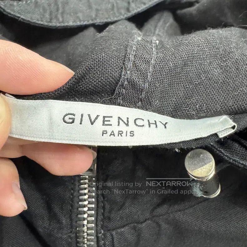 Givenchy Givenchy Labeled Half-Zip Hoodie Size US XL / EU 56 / 4 - 3 Thumbnail