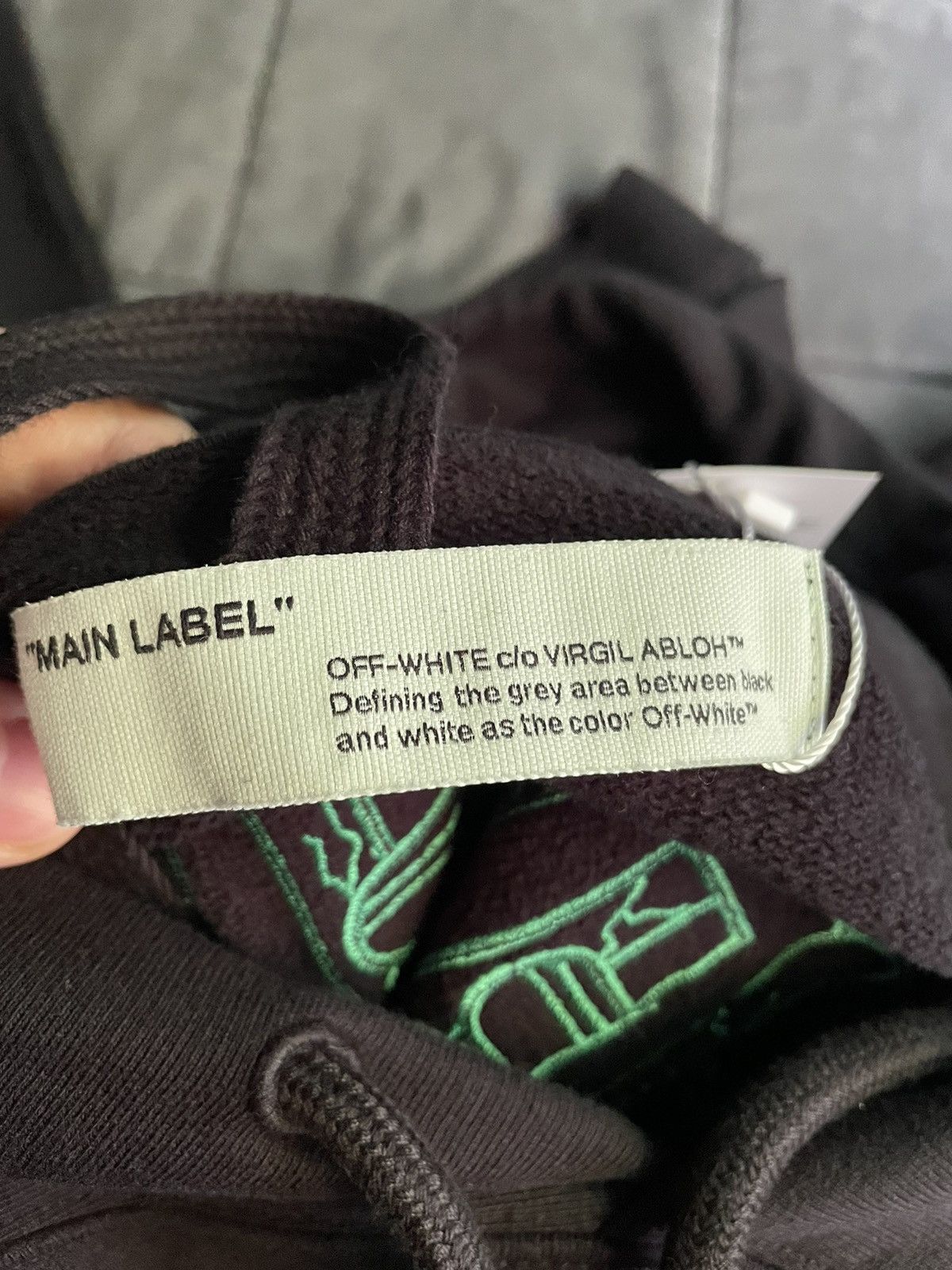 Off-White Off-White Key Logo Hoodie Size US S / EU 44-46 / 1 - 7 Thumbnail