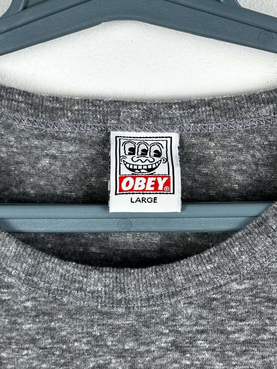 Keith Haring × Obey Obey x Keith Haring Box Logo Portrait T Shirt Size US L / EU 52-54 / 3 - 5 Thumbnail