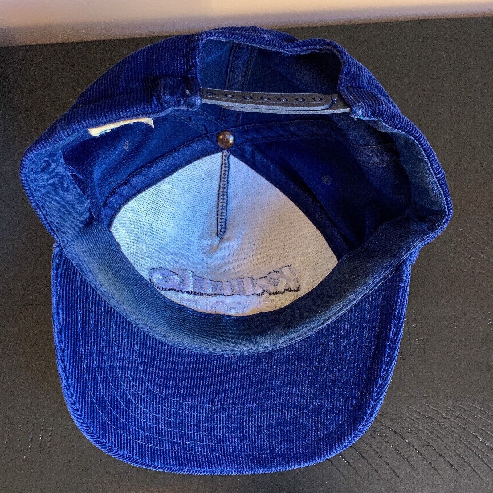 Other Vintage Kabeelo Lodge Fly-Out Fishing Corduroy Snapback Hat Size ONE SIZE - 6 Thumbnail