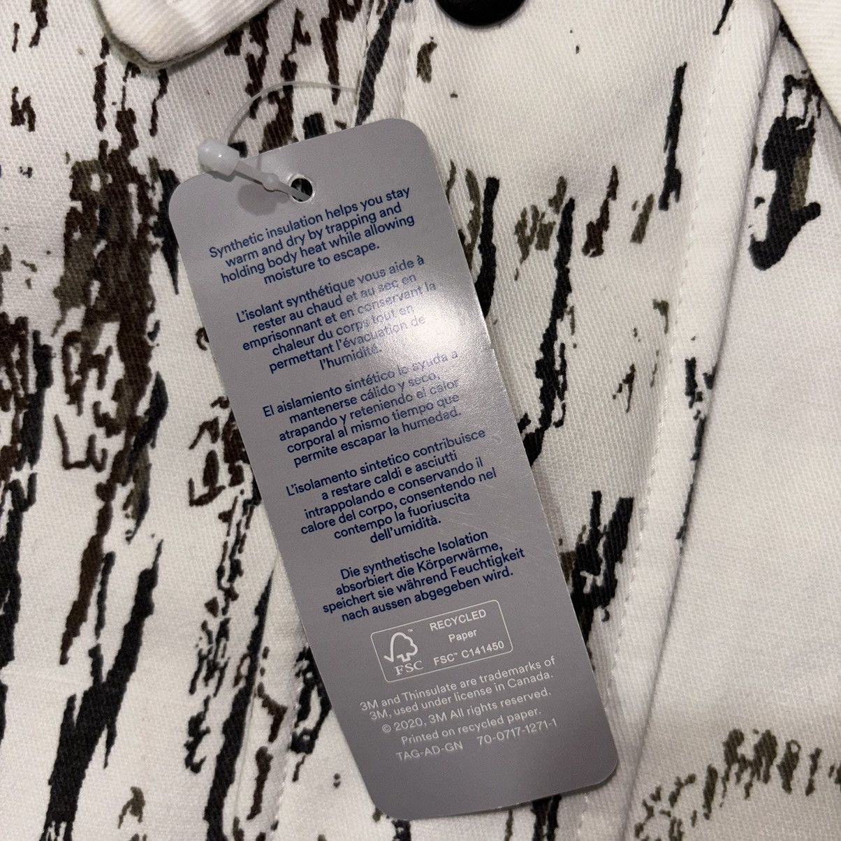 Supreme Supreme RealTree Reversible Quilted Work Jacket Snow Camo Size US S / EU 44-46 / 1 - 13 Thumbnail