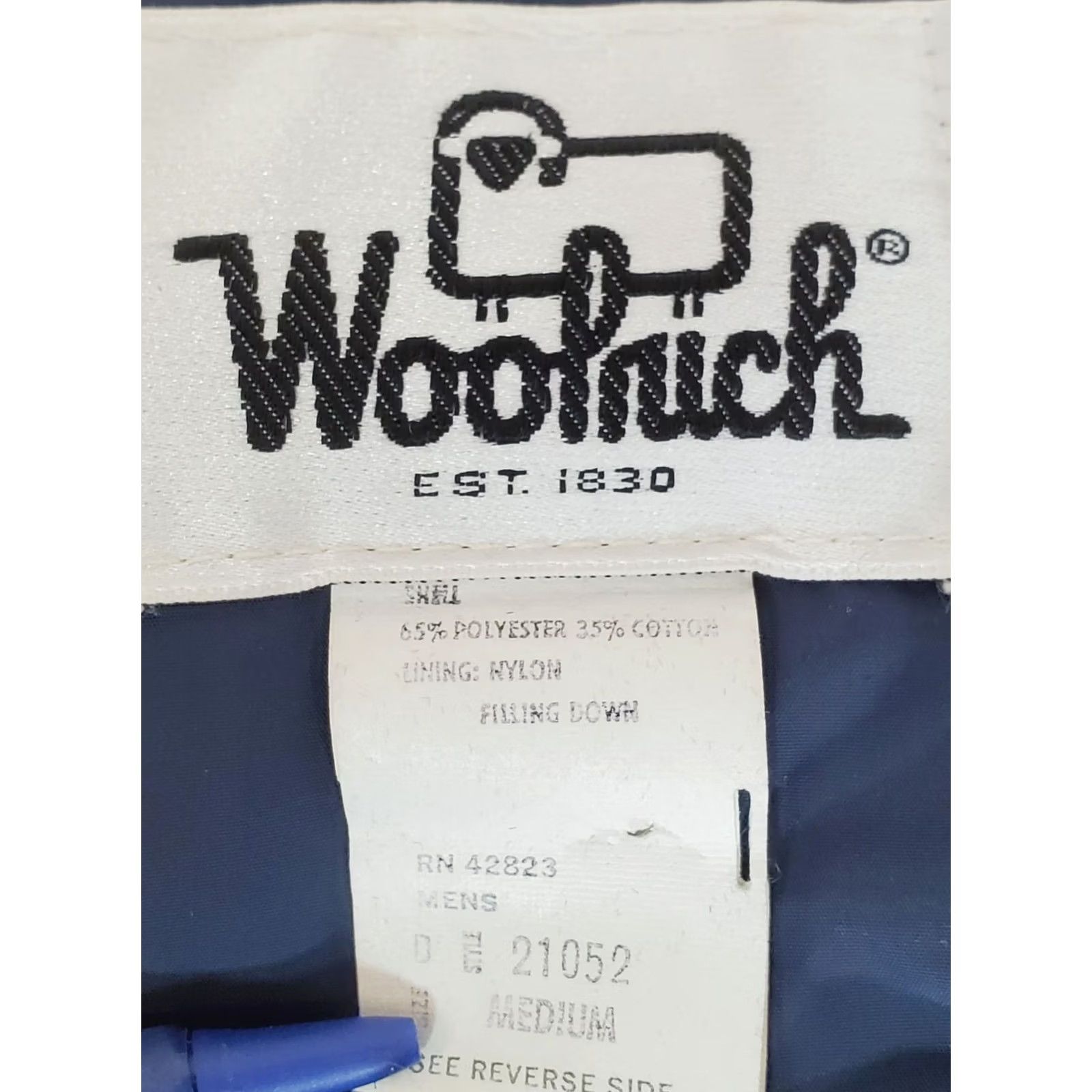 Vintage VINTAGE Woolrich Down Quilted Puffer Vest Tan Made in USA Men's Medium (M) Size US M / EU 48-50 / 2 - 6 Thumbnail