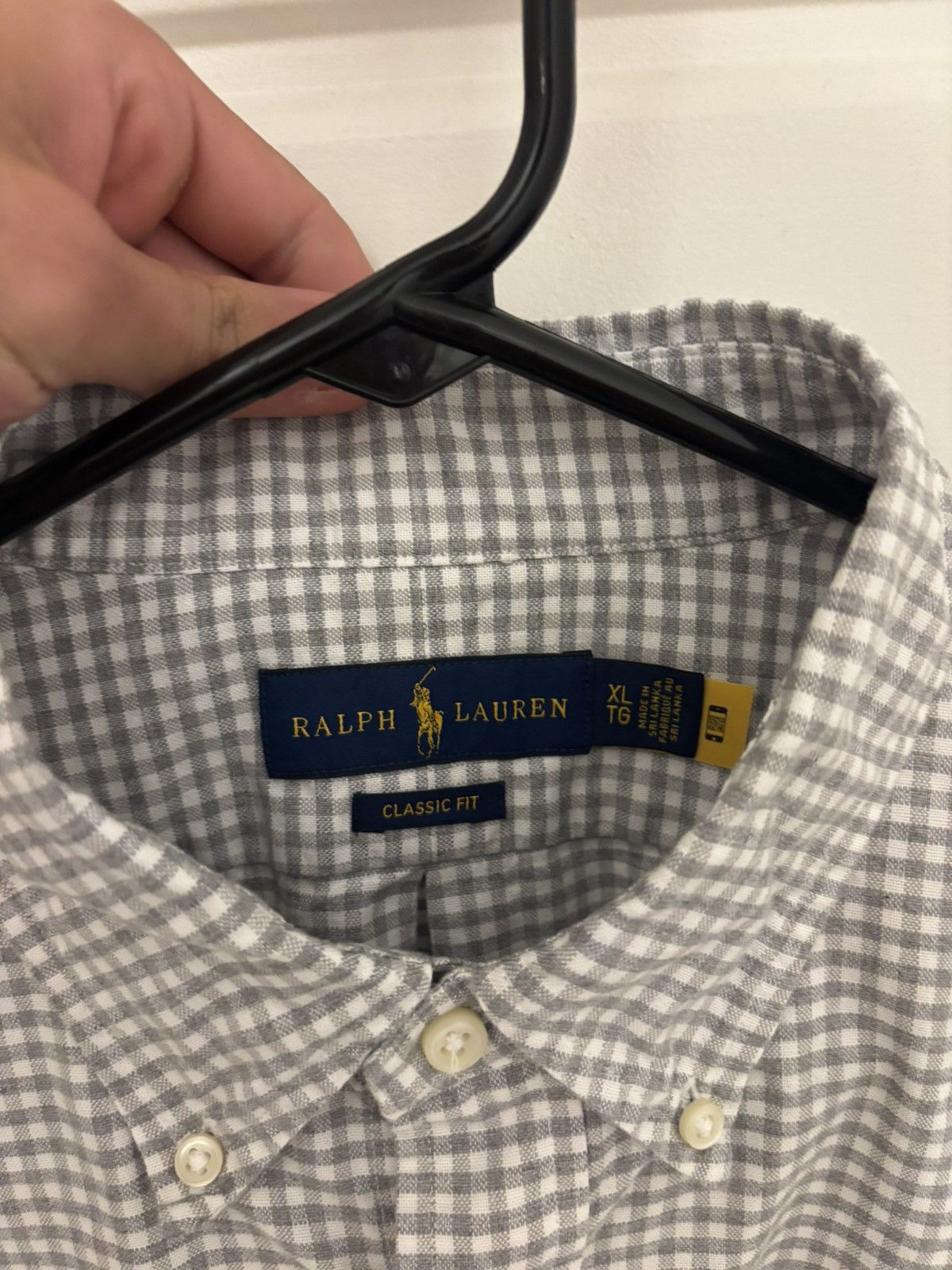 Polo Ralph Lauren Polo Gingham OCB Size US XL / EU 56 / 4 - 2 Thumbnail