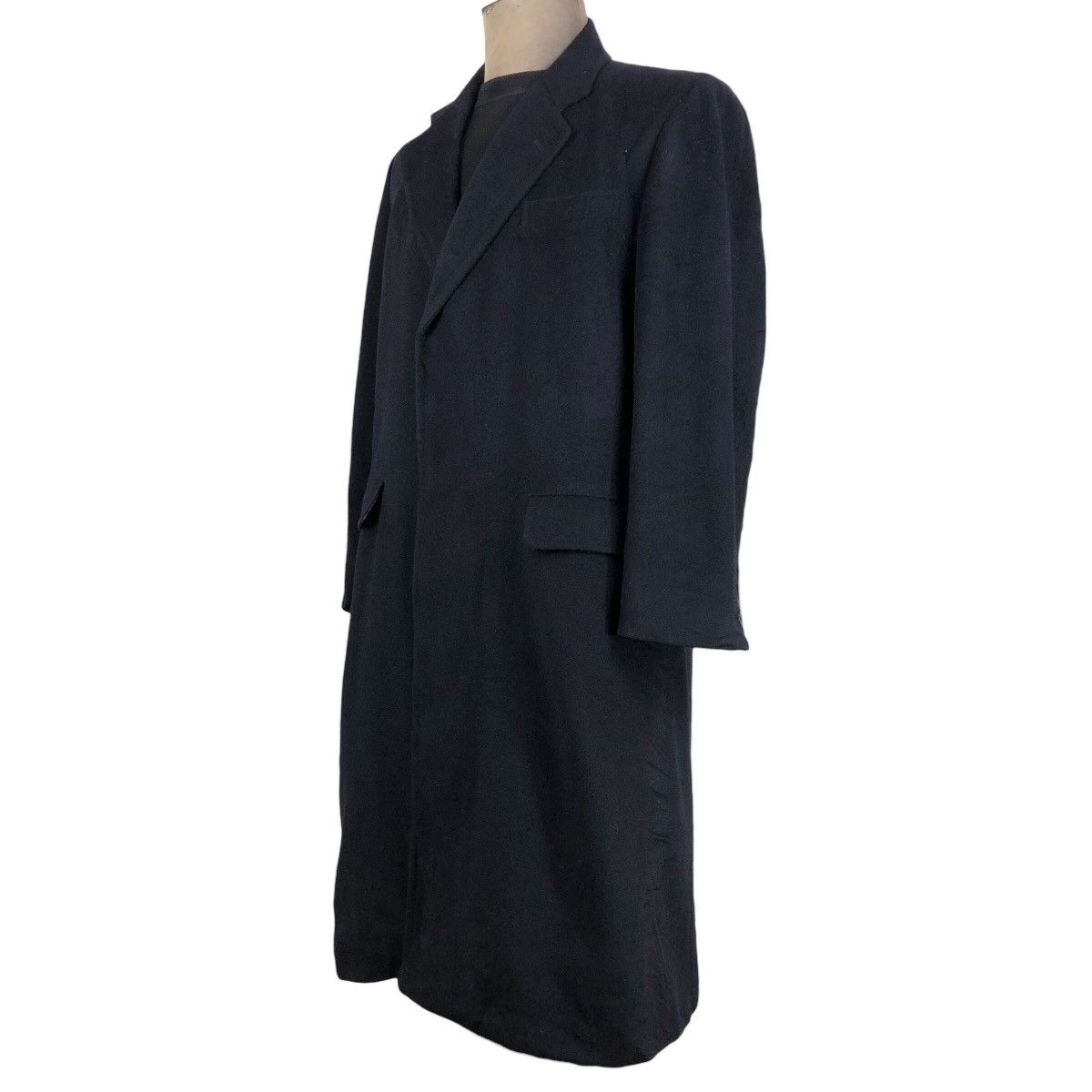Burberry Vintage Burberrys Wool Cashmere Car Coat Size US L / EU 52-54 / 3 - 1 Thumbnail