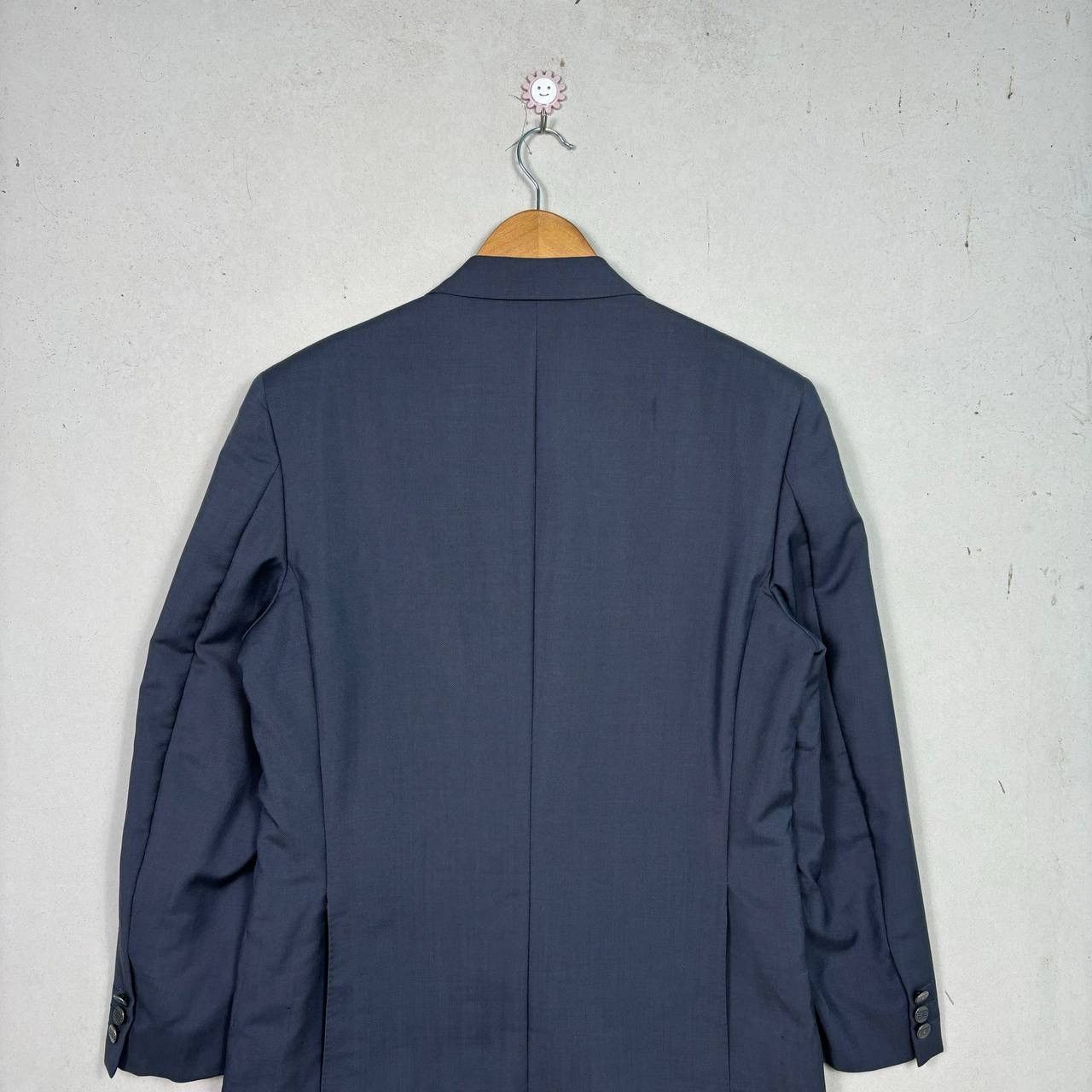 Balenciaga Balenciaga Paris Blue Navy New Wool Blazer Jacket Size 36R - 5 Thumbnail