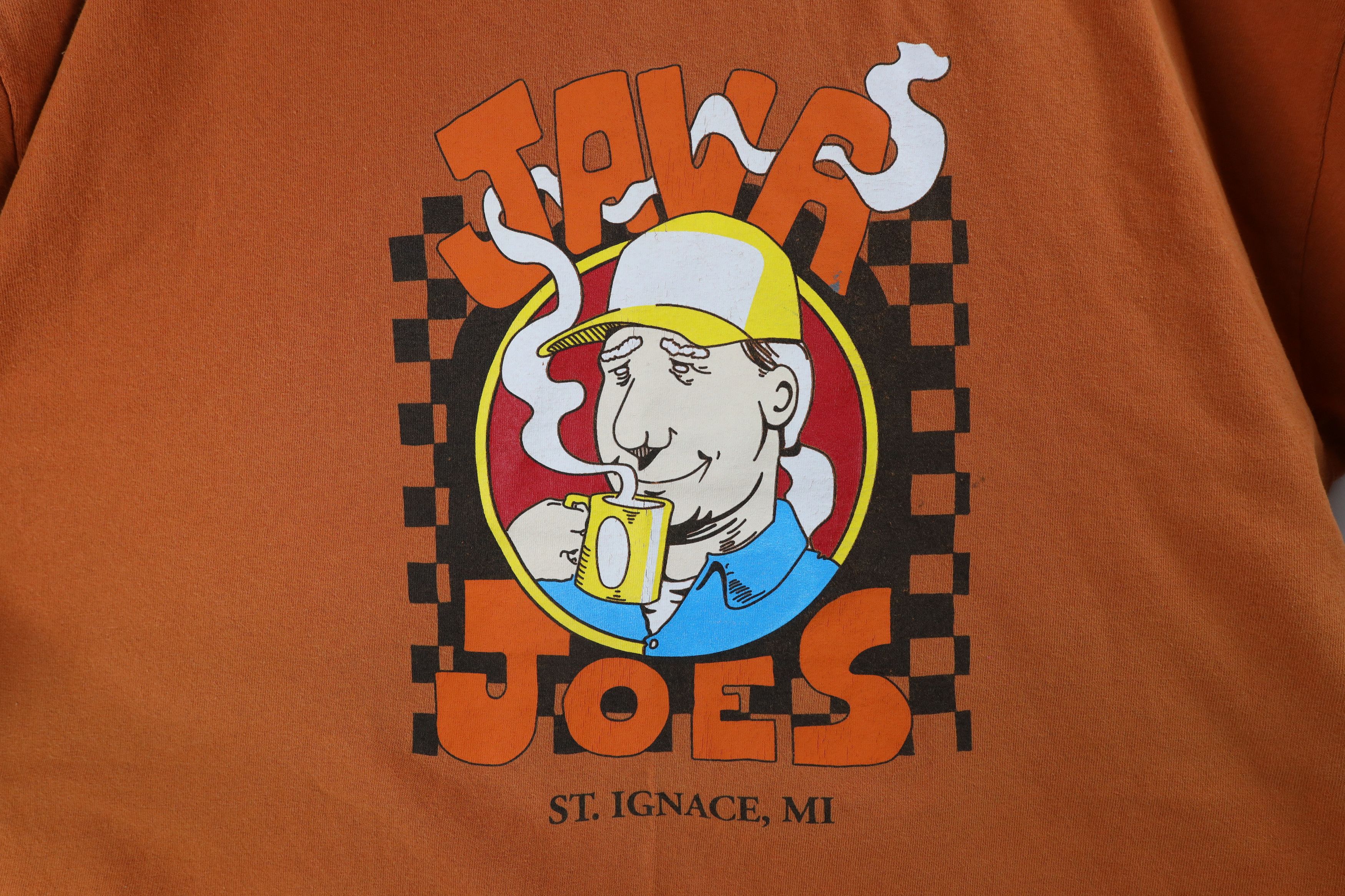 Vintage Vintage Streetwear Joes Upper Peninsula Michigan T-Shirt Size US XL / EU 56 / 4 - 4 Thumbnail