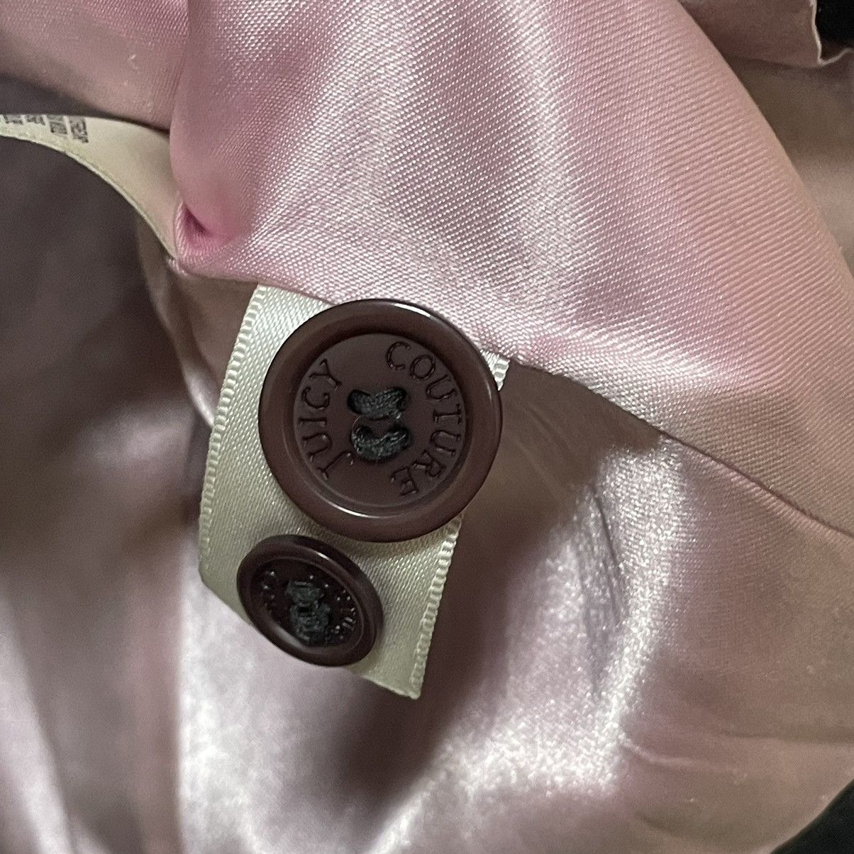 Juicy Couture × Vintage VINTAGE RARE JUICY COUTURE 2000s BLAZER JACKET BOMBER SUIT Size M / US 6-8 / IT 42-44 - 9 Thumbnail