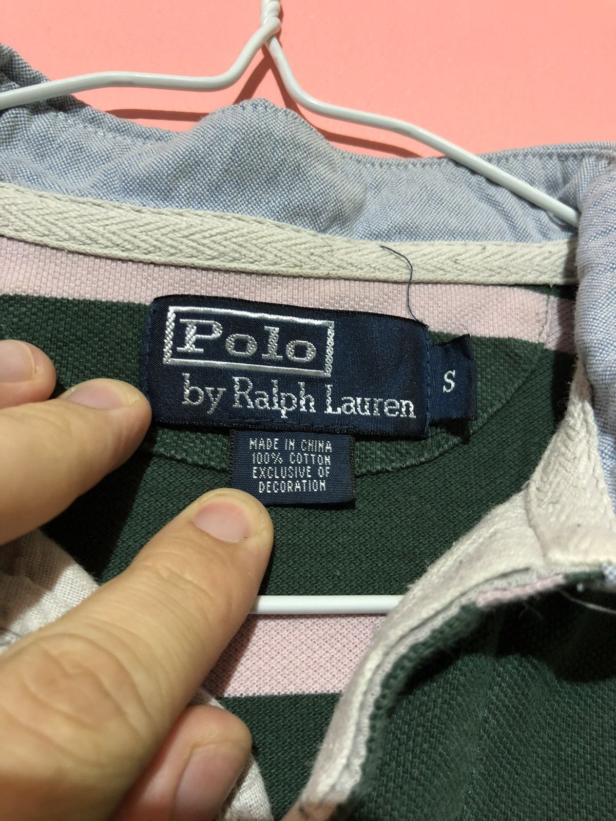 Polo Ralph Lauren × Vintage Polo Ralph Lauren vintage shirt quality goods striped Size US S / EU 44-46 / 1 - 6 Thumbnail