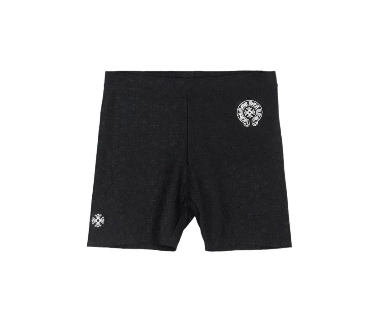 Chrome Hearts Chrome Hearts Horseshoe Logo Biking Shorts Size 25" / US 0 / IT 36 - 1 Thumbnail