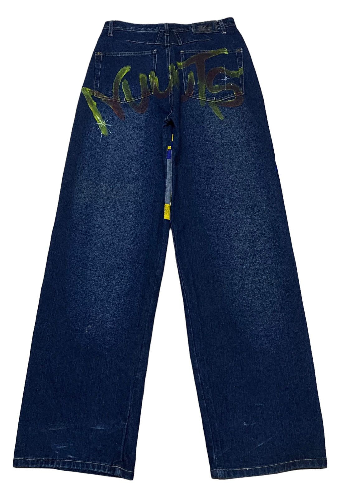 Marithe + Francois Girbaud Very Rare Vintage Marithe Francois Girbaud Baggy Jeans 1990s Size US 34 / EU 50 - 2 Thumbnail