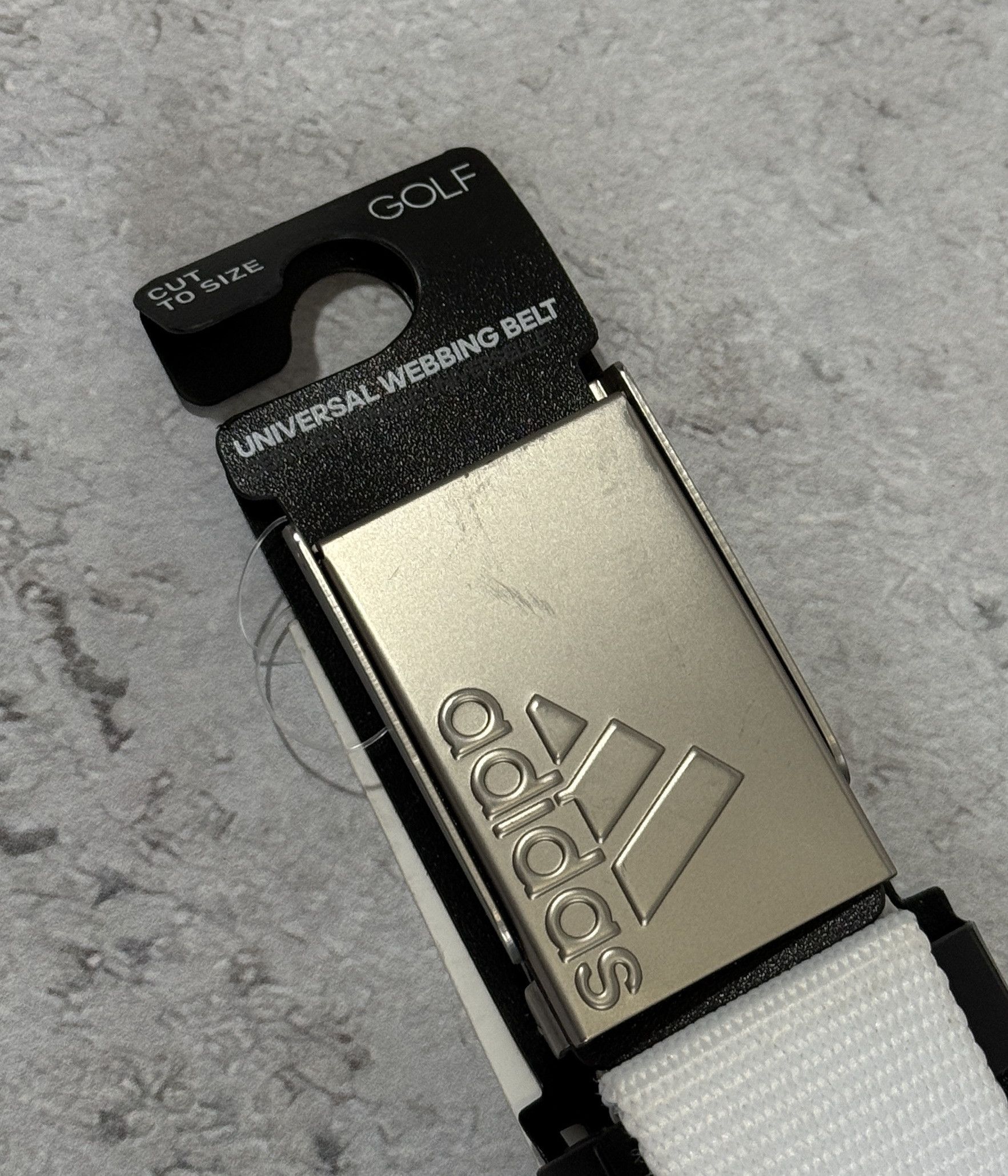 Adidas ADIDAS UNIVERSAL WEBBING BELT GOLF CUT TO SIZE CQ9004 Size ONE SIZE - 5 Thumbnail