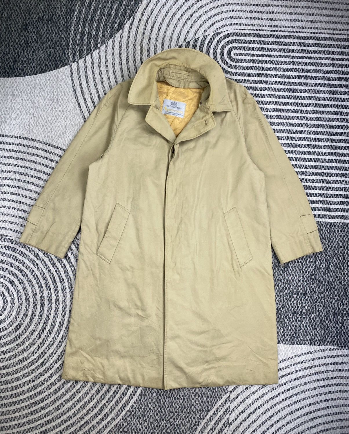 Aquascutum Vintage Aquascutum Trench Coat Jacket Size US L / EU 52-54 / 3 - 4 Thumbnail