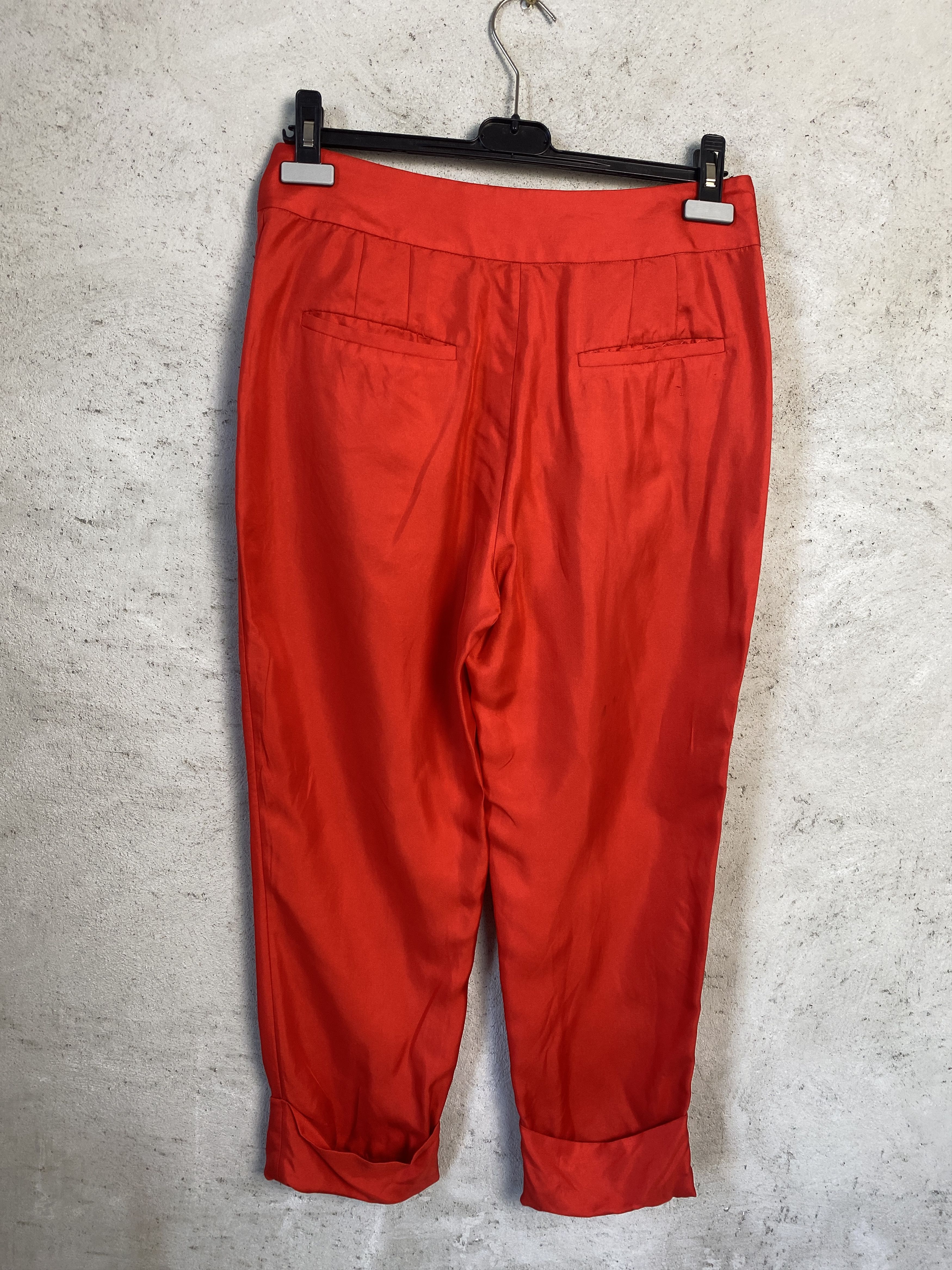 Acne Studios Acne Studios Savoire SI TW S14 silk pant trousers Size 26" / US 2 / IT 38 - 3 Thumbnail