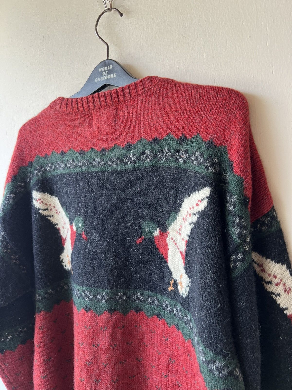 Woolrich Woolen Mills Vintage 90s Woolrich 100% Wool Knitwear Sweater Size US L / EU 52-54 / 3 - 11 Thumbnail