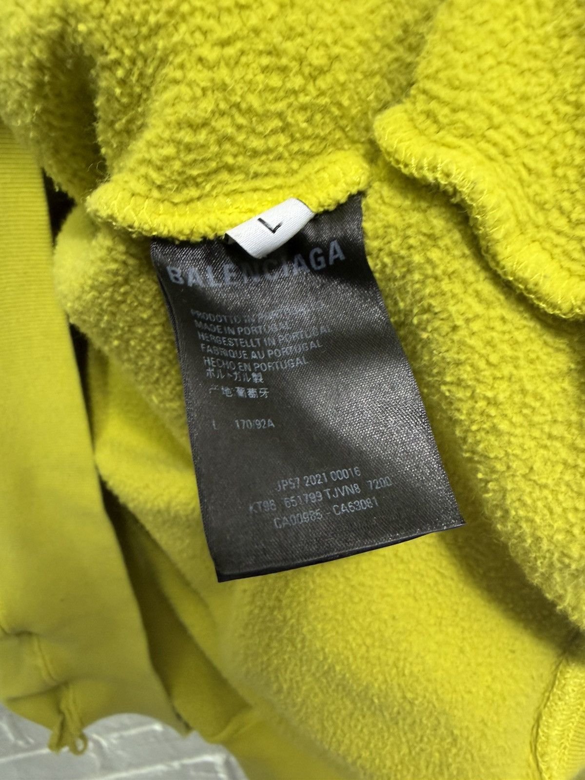 Balenciaga Balenciaga FW21 Afterworld thrashed hoodie Size US XXL / EU 58 / 5 - 6 Thumbnail