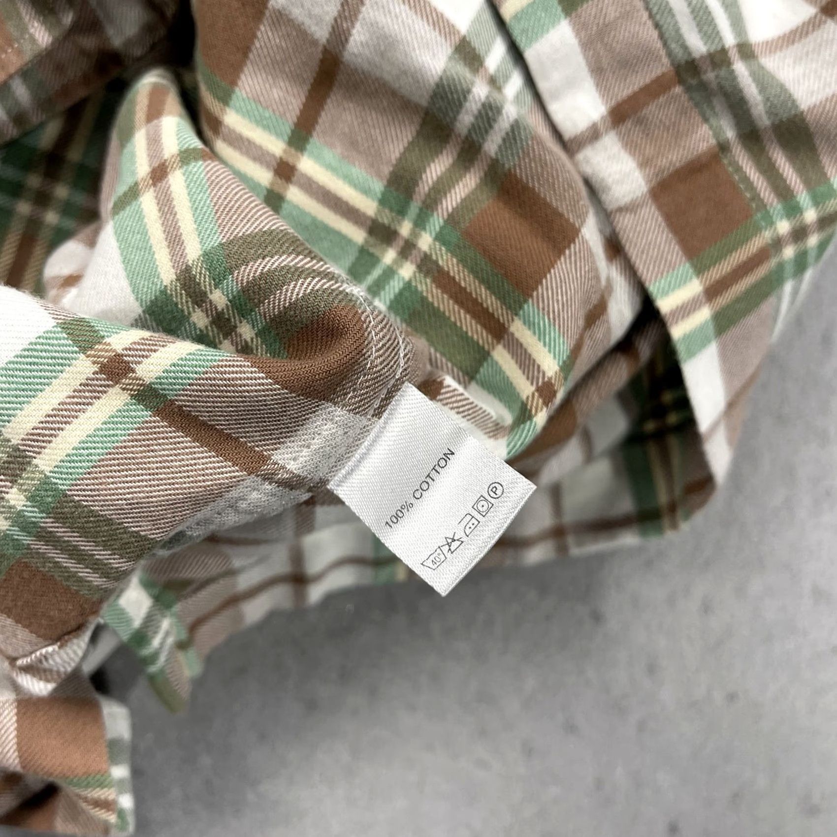 Todd Snyder Todd Snyder Shirt Mens M Green Plaid Cotton Flannel Button-Up Collared Pocket Casual NYC Size US M / EU 48-50 / 2 - 6 Thumbnail