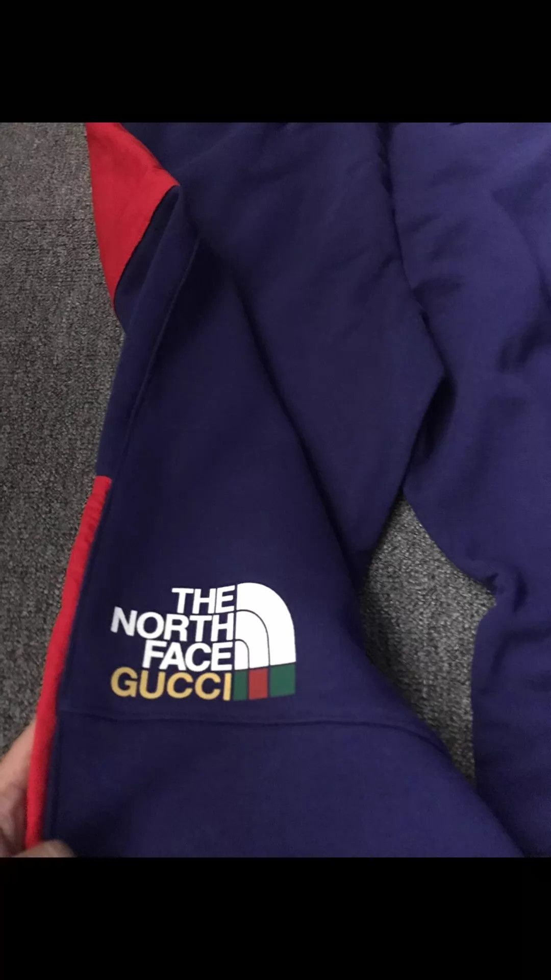 Gucci Gucci x TNF Blue Red Colorblock Sweatpants L Size 28" / US 6 / IT 42 - 4 Thumbnail