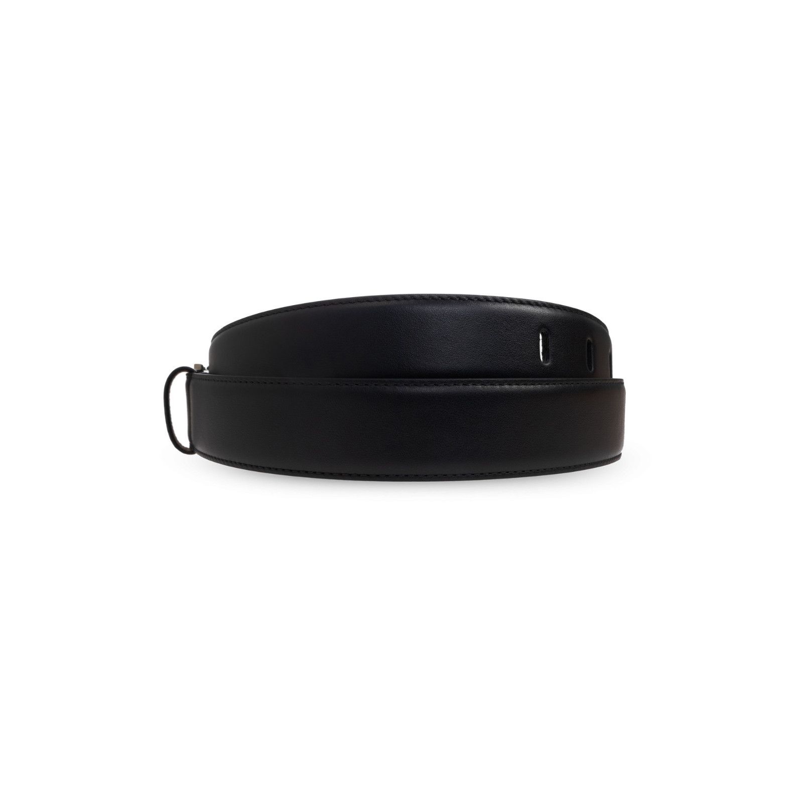 Tod's TOD’S Black Leather Belt New & Authentic (Men's size:110;) Size ONE SIZE - 2 Thumbnail