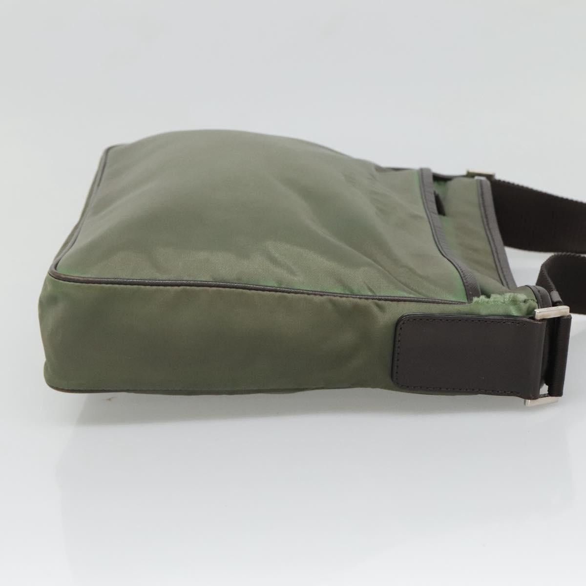 Prada PRADA Shoulder Bag Nylon Khaki Silver Size ONE SIZE - 5 Thumbnail