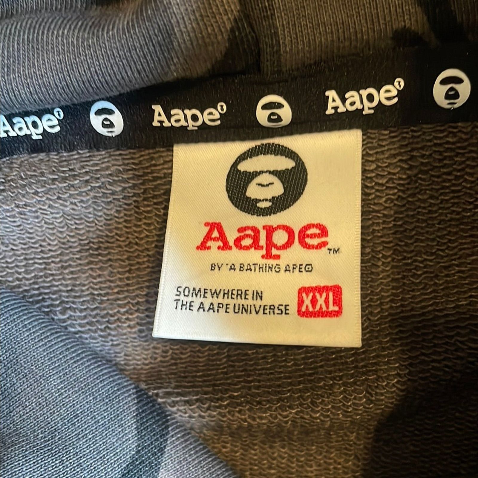Aape × Bape Bape Somewhere In The Aape Universe Camo Hoodie XXL Size US XXL / EU 58 / 5 - 8 Thumbnail