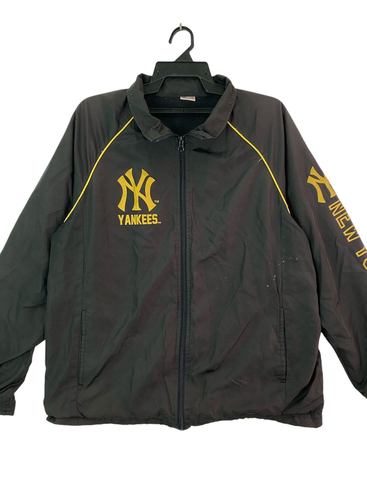 New York Yankees × Vintage Vtg 90s New York Yankees baseball club mlb jacket Size US XL / EU 56 / 4 - 2 Thumbnail