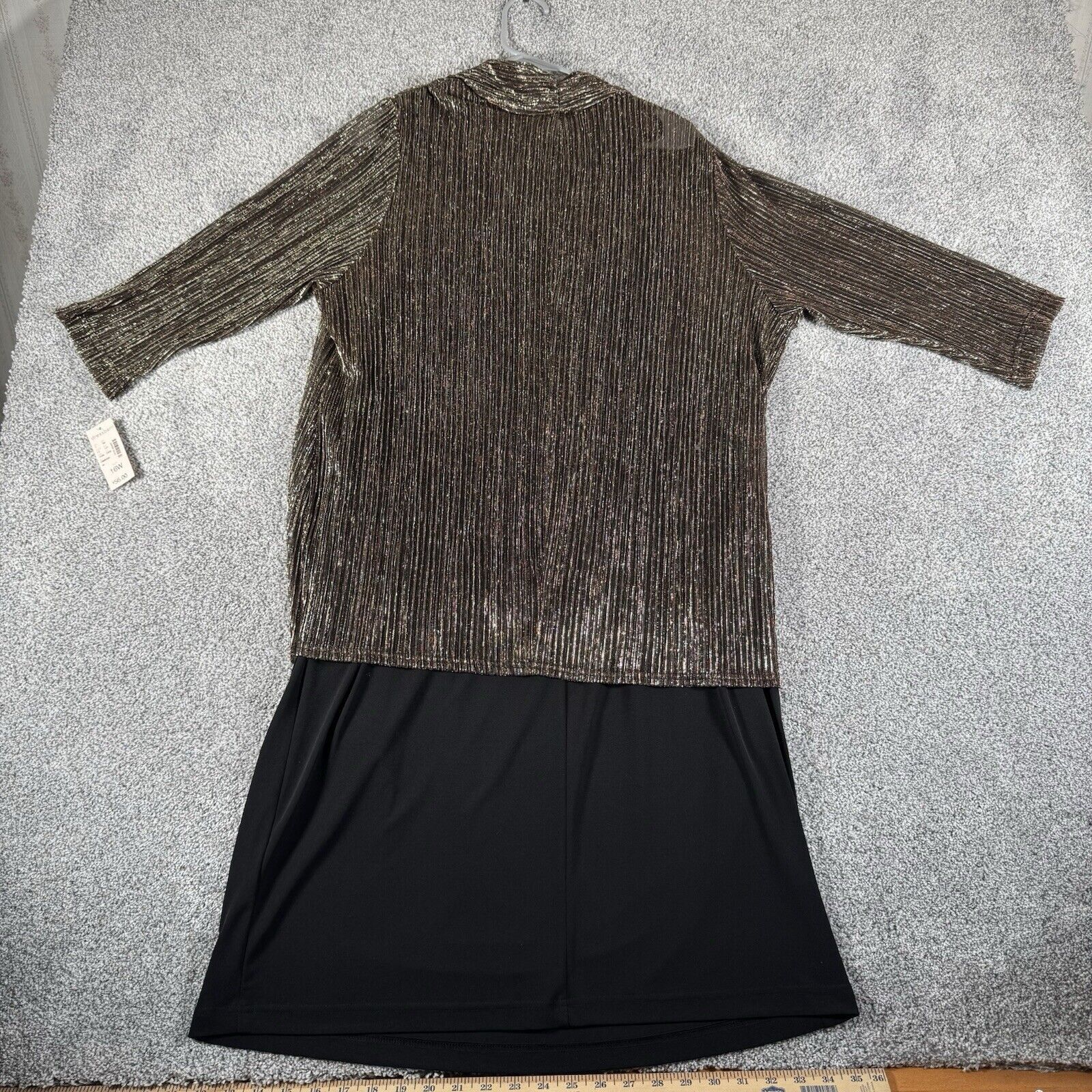 Other Dressbarn Dress Plus Size 16W Evening Wear Vintage 90s Y2K Size XXL / US 16-18 / IT 52-54 - 2 Thumbnail