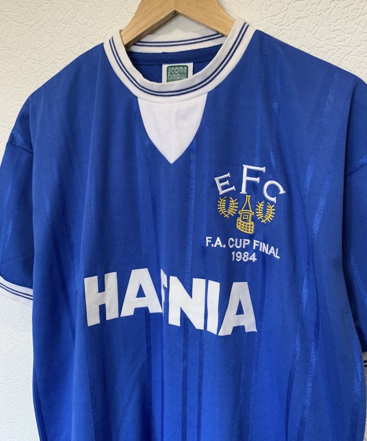 Other EVERTON VINTAGE 1984 80’s JERSEY SOCCER HAFNIA FOOTBALL Size US L / EU 52-54 / 3 - 2 Thumbnail