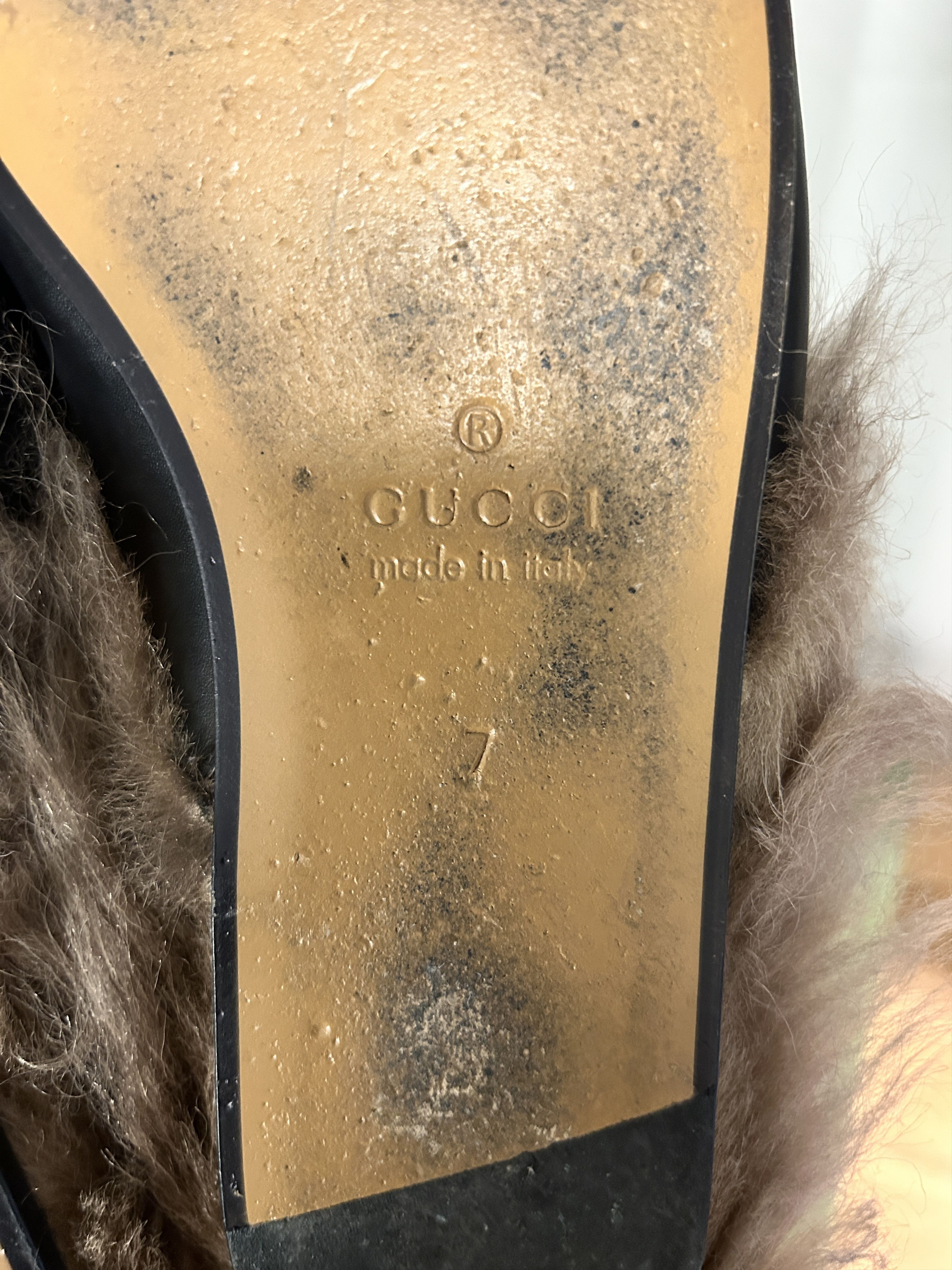 Gucci Gucci Horsebit Princetown Fur Loafers Size US 7 / EU 40 - 19 Thumbnail