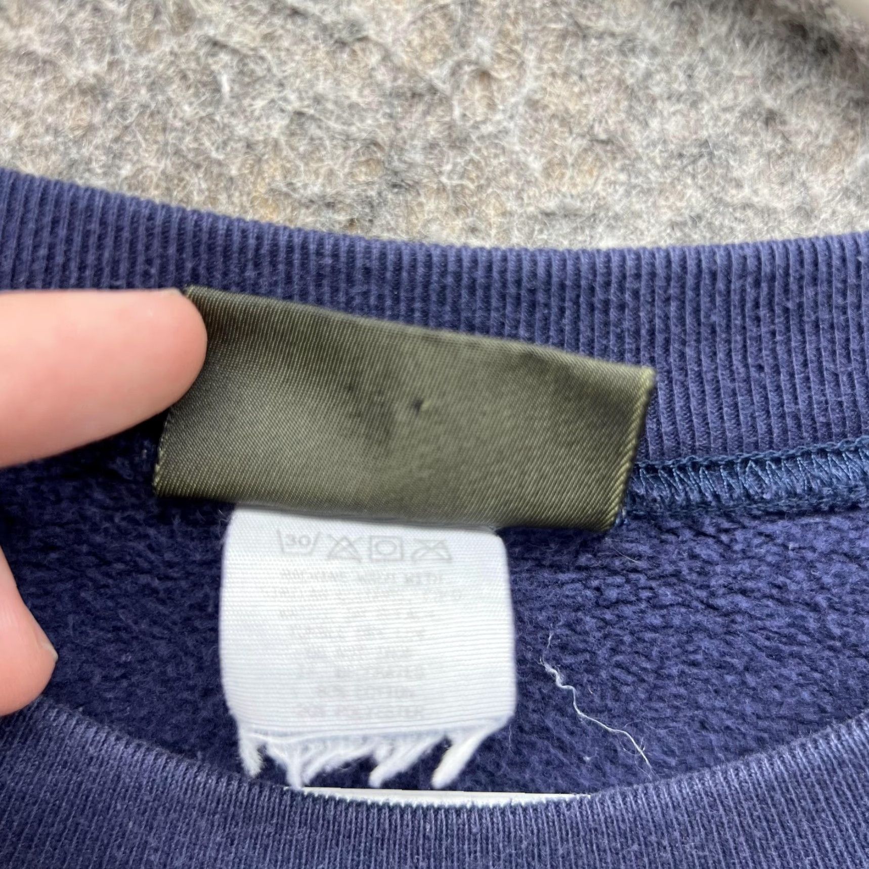 Timberland VINTAGE Timberland Sweater Men Medium Adult Blue Navy Crewneck Pullover Sweatshirt Knit Fleece Logo - Mens Size US M / EU 48-50 / 2 - 7 Thumbnail