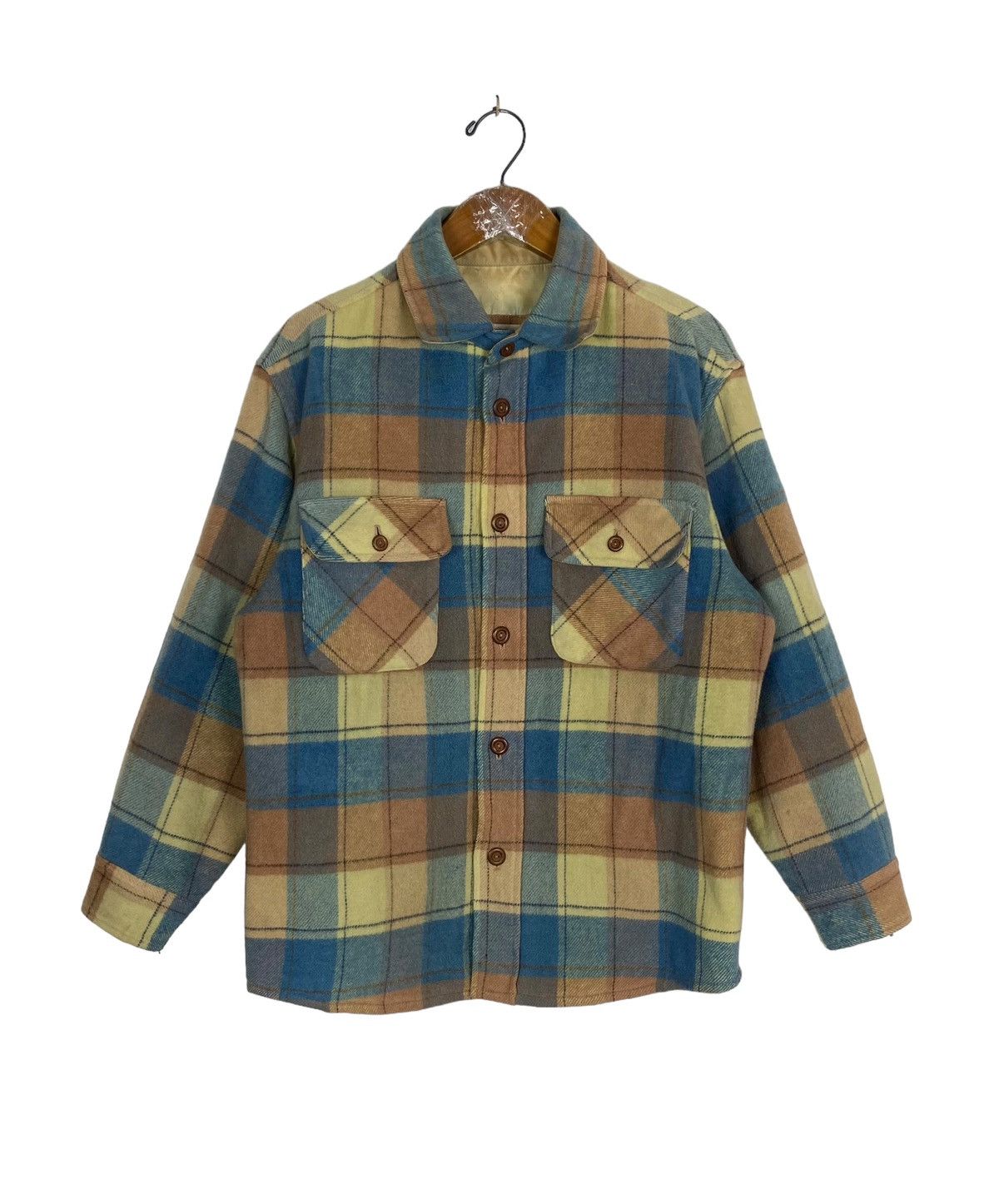 Bert Pulitzer Rare‼️ Vintage Bert Pulitzer Thick Flannel Size US M / EU 48-50 / 2 - 1 Thumbnail