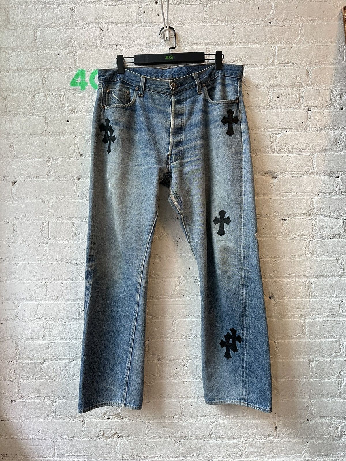 Chrome Hearts CHROME HEARTS SUMMER PATCH WASH Size US 33 - 1 Thumbnail