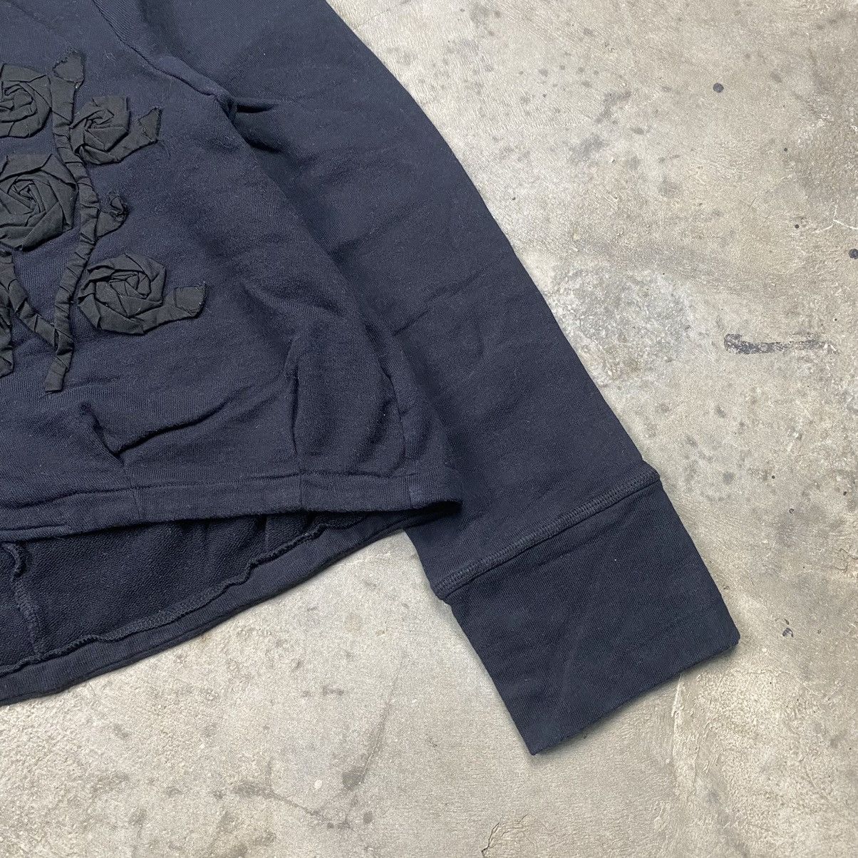 Designer × Japanese Brand × Le Grande Bleu (L.G.B.) Grail 90s Accole Japan Floral Cropped Button Down Size S / US 4 / IT 40 - 3 Thumbnail