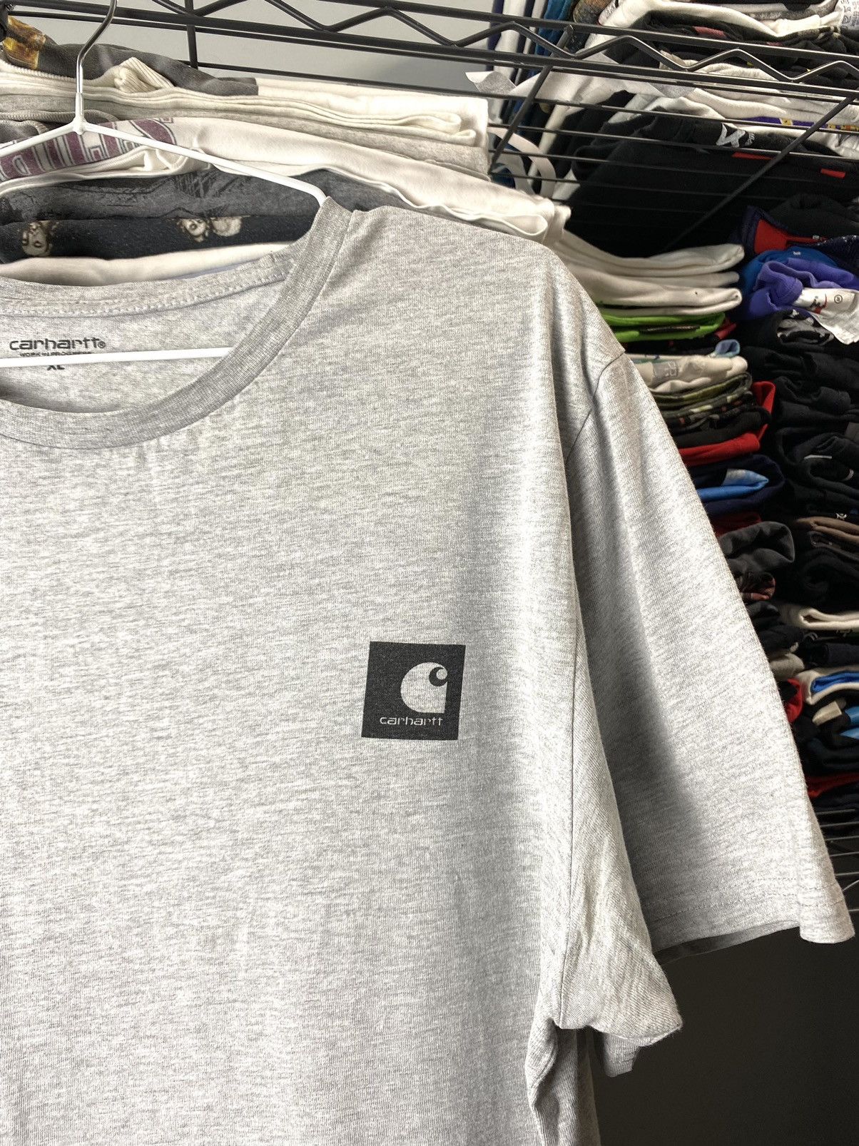 Carhartt Y2K Vintage Carhartt T Shirt Hype Retro Size US XL / EU 56 / 4 - 2 Thumbnail
