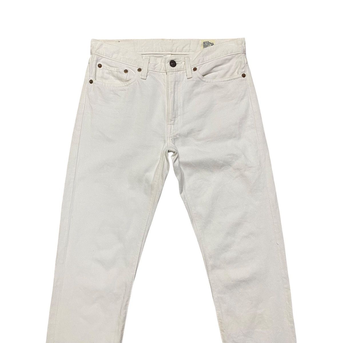 Orslow Orslow 107 White Denim Jeans Size US 29 - 3 Thumbnail