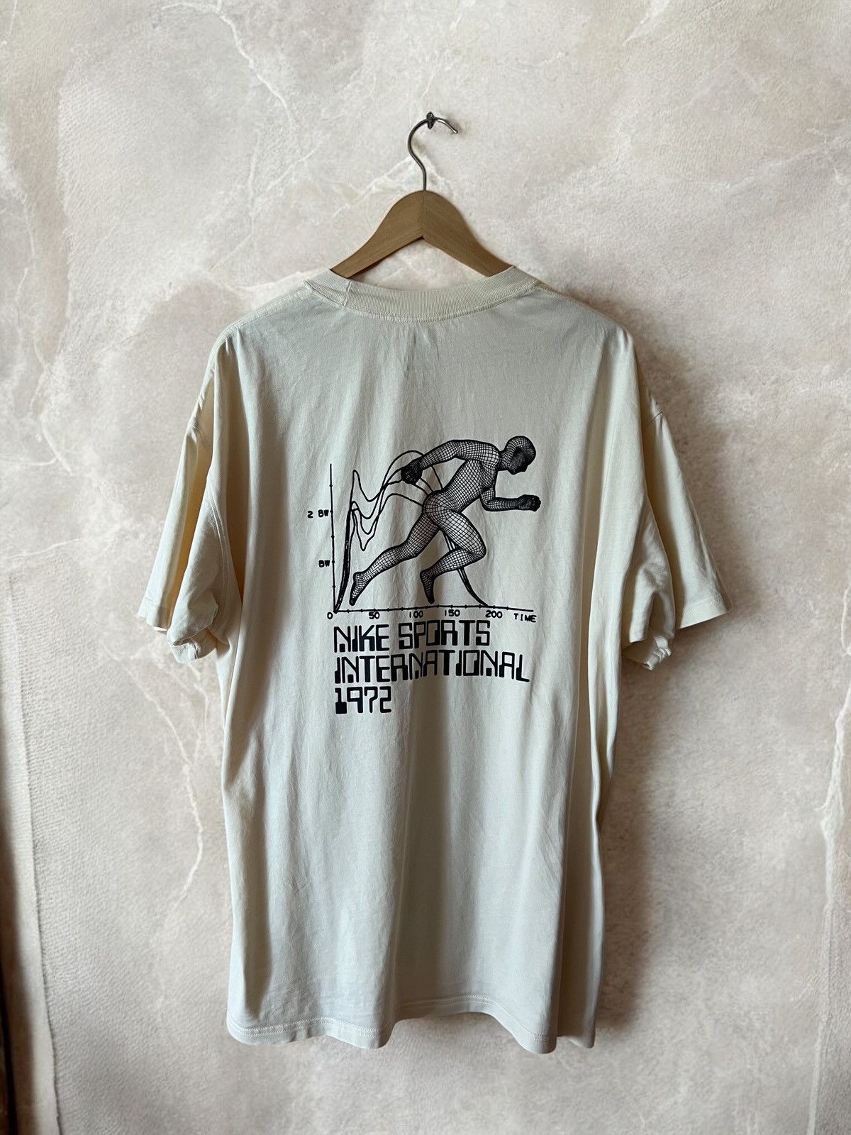 Nike × Vintage NIKE BOXY FIT OVERSIZED BIG LOGO “RUNNING MAN” t shirt tee Size US XL / EU 56 / 4 - 1 Thumbnail