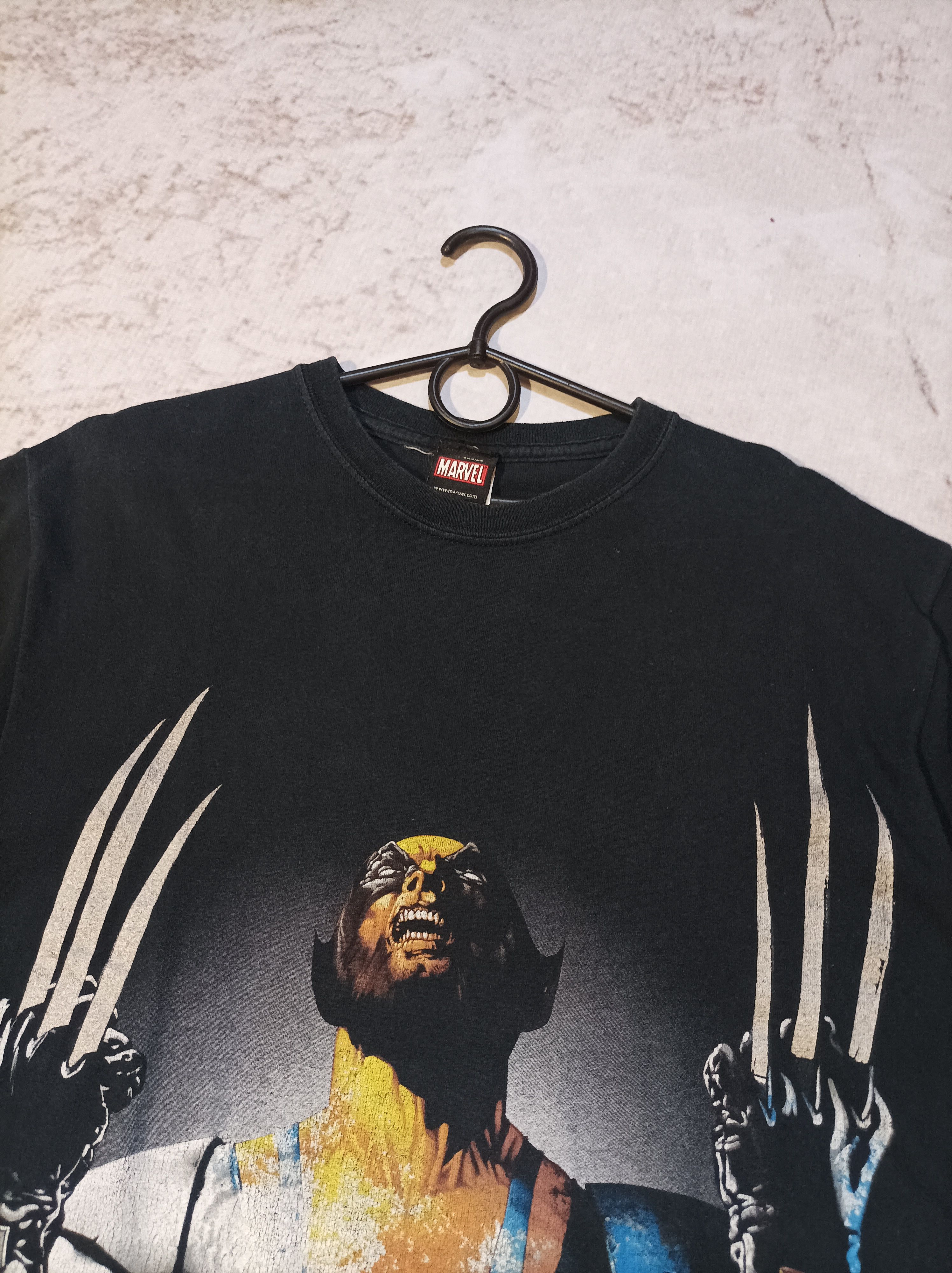 Marvel Comics Vintage 2000's Marvel Wolverine Mad Engine Big Graphic Tee M Size US M / EU 48-50 / 2 - 4 Thumbnail